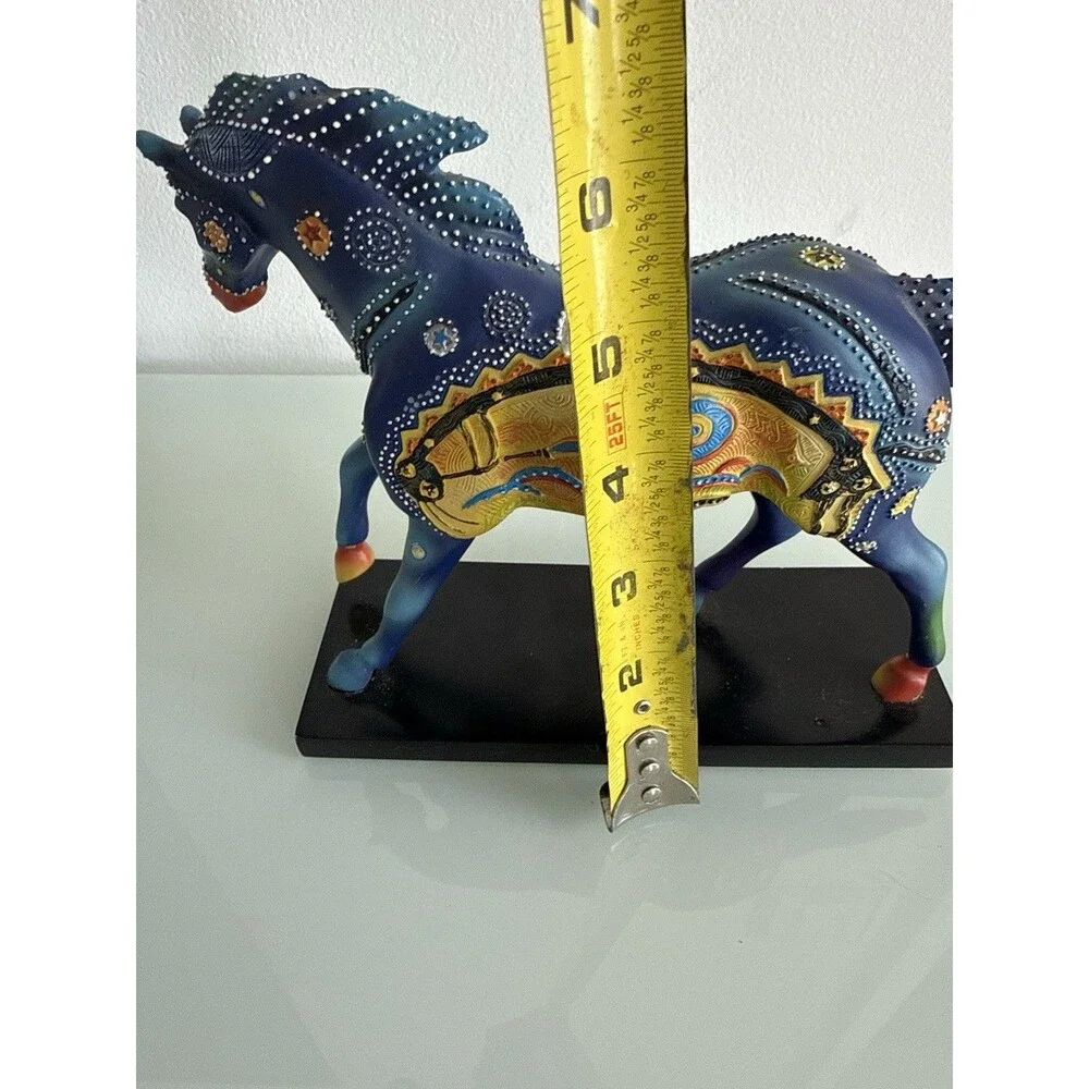 ✿ Boho Painted Pony Kokopelli Horse Figurine Westland Art Tribal Decor Native US